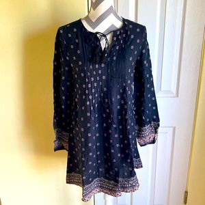 Boho empire waist dress